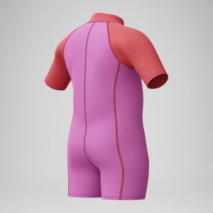 Infant Girls' Learn to Swim Neoprene Suit Swimsuit Pink