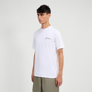 Courtside Club T-Shirt für Herren Weiss