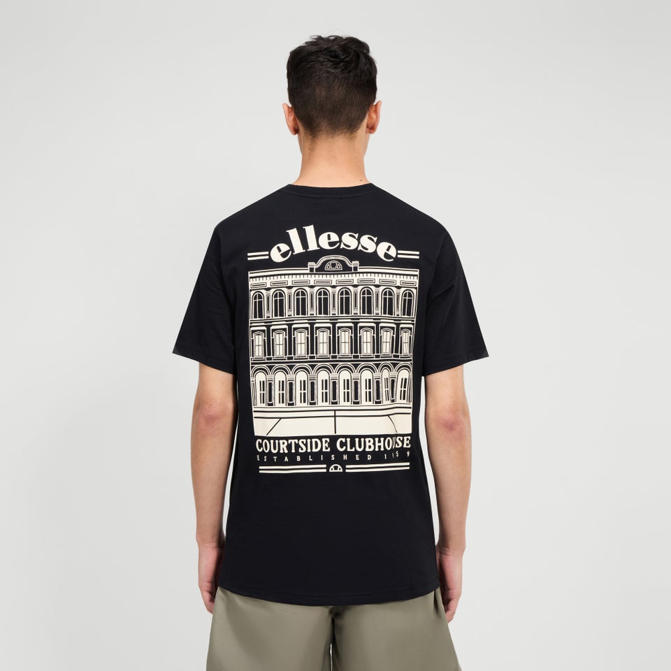 Men's Courtside Club Tee Black