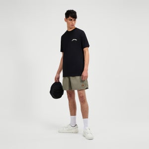 Courtside Club T-Shirt für Herren Schwarz