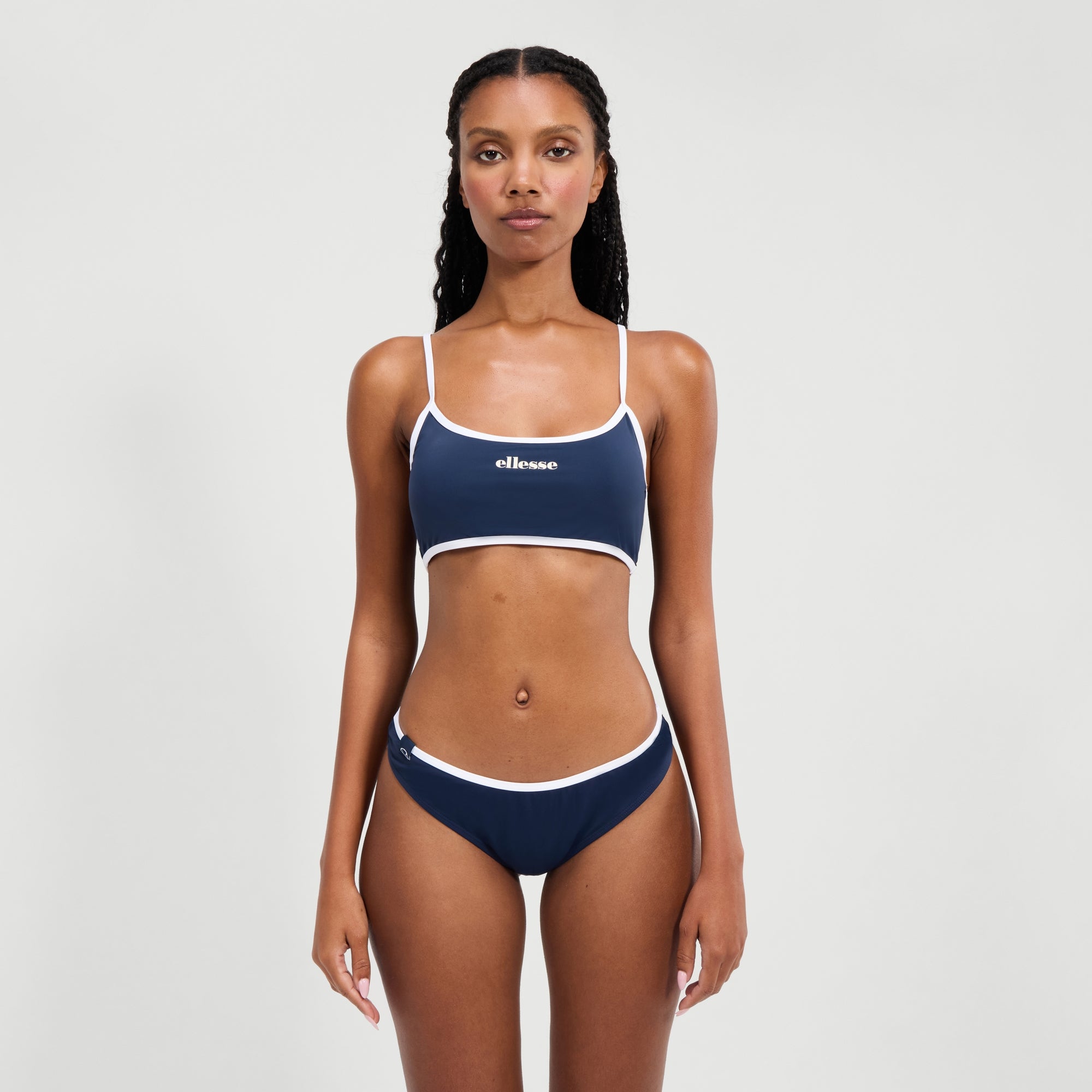 Women's ellesse blue bikini M size Venchini Bikini Top Navy |