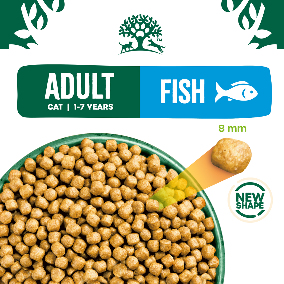 Adult Fish & Rice Dry Cat Food 4kg