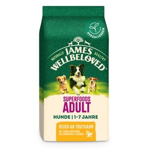 Superfoods Adult Hund Trocken reich an Truthahn mit einer Mischung aus Grünkohl & Quinoa