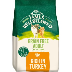 Adult Turkey & Veg Grain Free Dry Cat Food