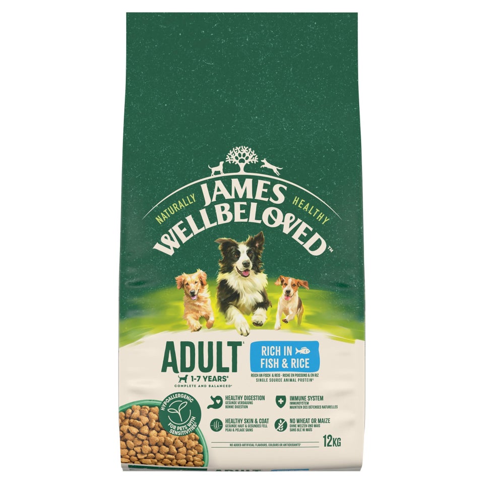 Hipoalergiczna Sucha Karma dla Dorosłych Psów Bogata w Rybę