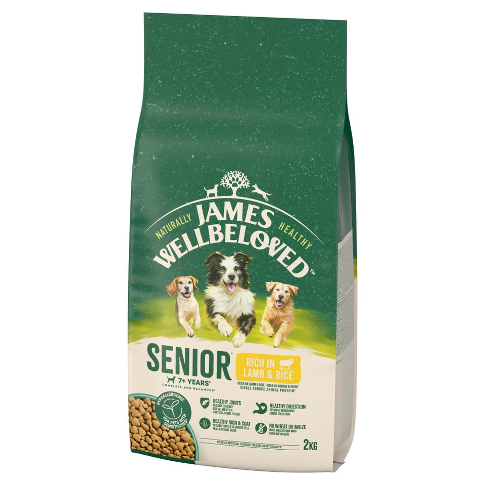 Hipoalergiczna Sucha Karma dla Starszych Psów Bogata w Jagnięcinę