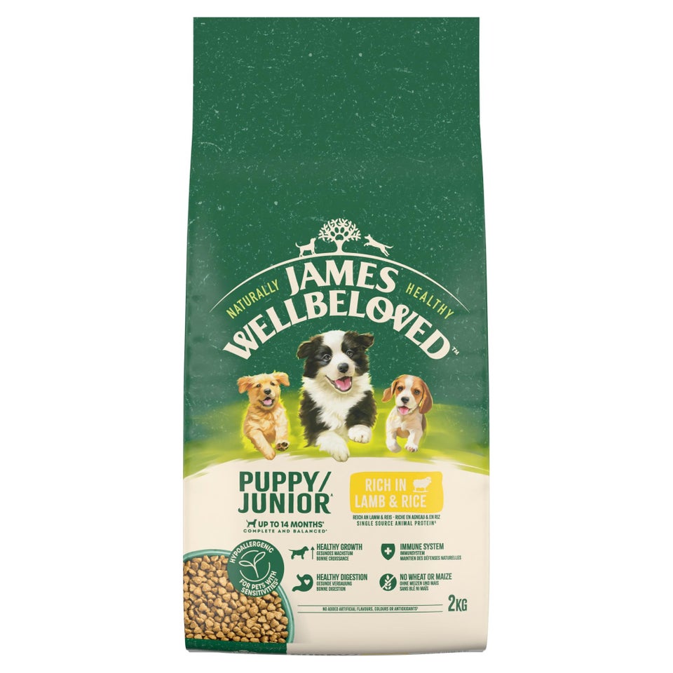 Hipoalergiczna Sucha Karma dla Szczeniąt Bogata w Jagnięcinę