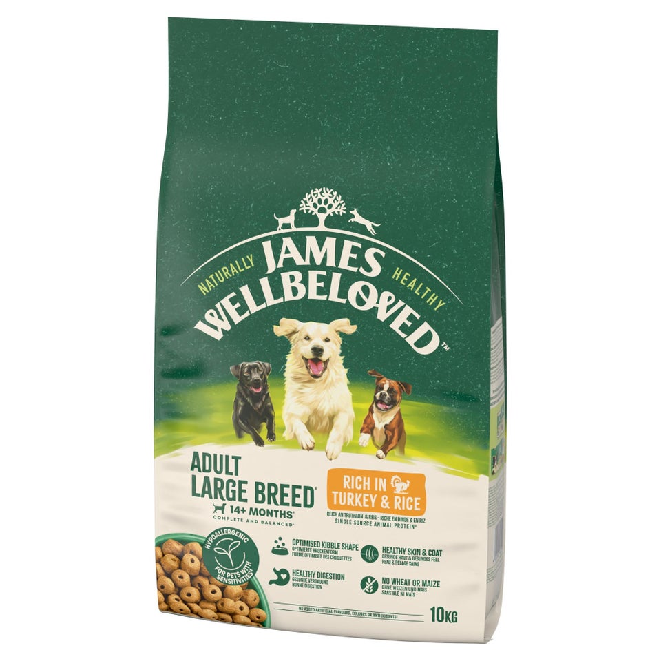 Hipoalergiczna Sucha Karma dla Dorosłych Psów Dużych Ras Bogata w Indyka