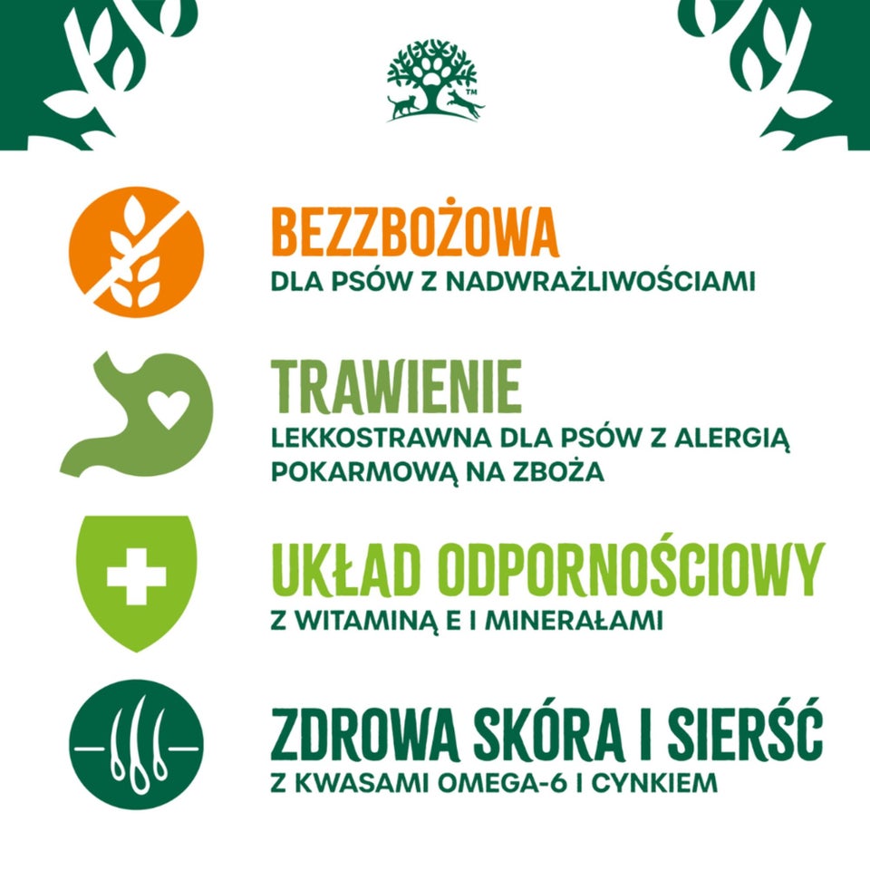 Hipoalergiczna Bezzbożowa Sucha Karma dla Dorosłych Kotów Bogata w Indyka 1,5 kg
