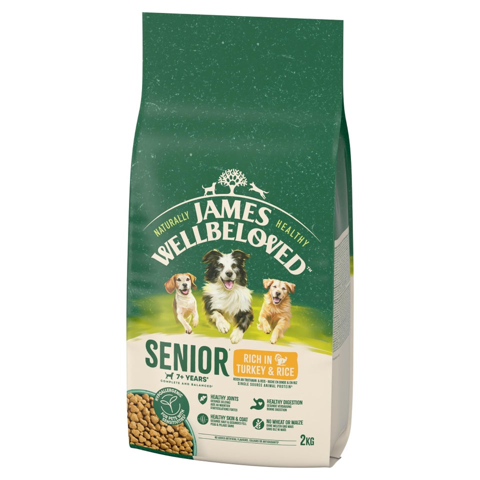 Hipoalergiczna Sucha Karma dla Starszych Psów Bogata w Indyka 2 kg