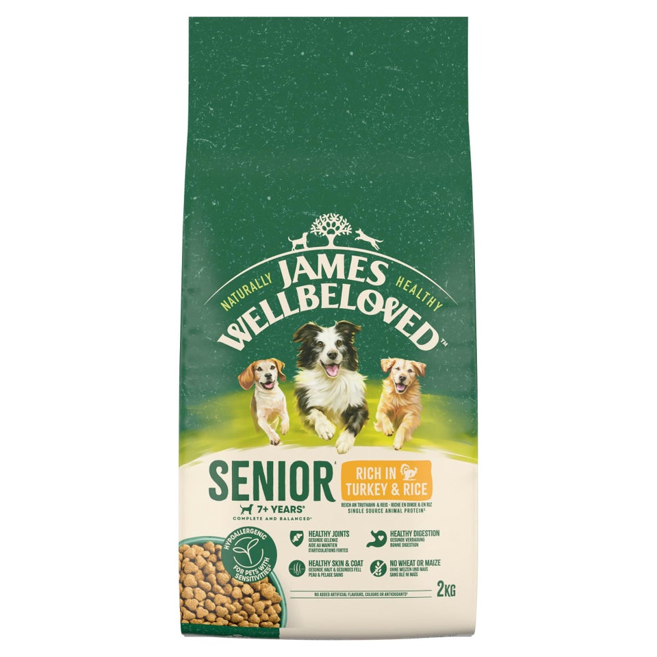 Hipoalergiczna Sucha Karma dla Starszych Psów Bogata w Indyka 2 kg