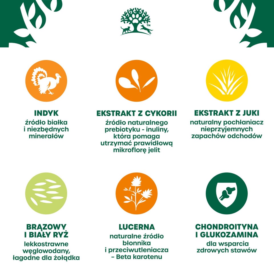 Hipoalergiczna Sucha Karma dla Starszych Psów Bogata w Indyka 2 kg