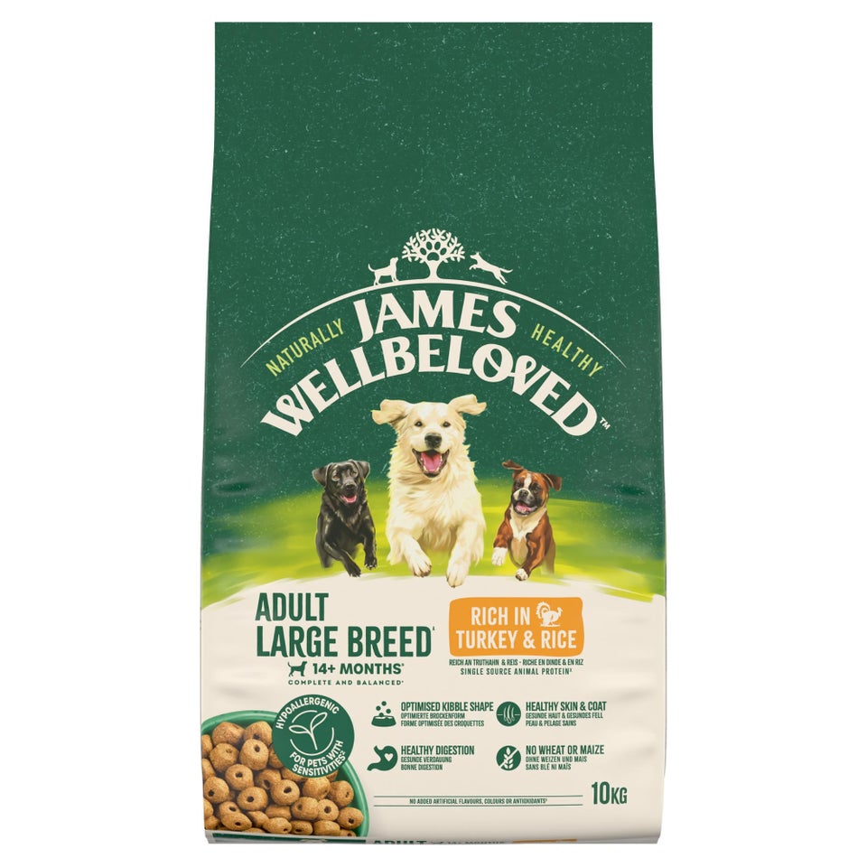 Hipoalergiczna Sucha Karma dla Dorosłych Psów Dużych Ras Bogata w Indyka 1o kg