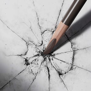 hard formula eyebrow pencil dusty rose 16