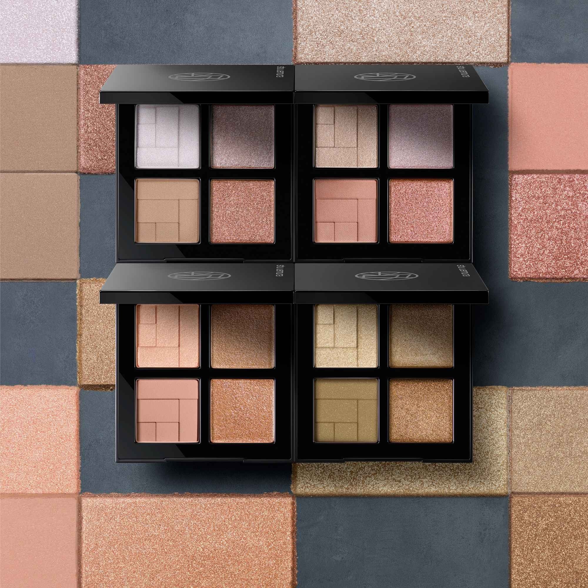 shu uemura メイクパレット eye sculpt muted khaki | shu uemura us