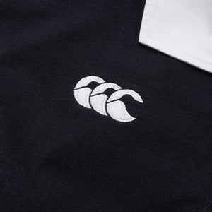 MENS SOLID DYE RUGBY BLACK