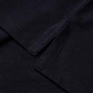 MENS SOLID DYE RUGBY BLACK