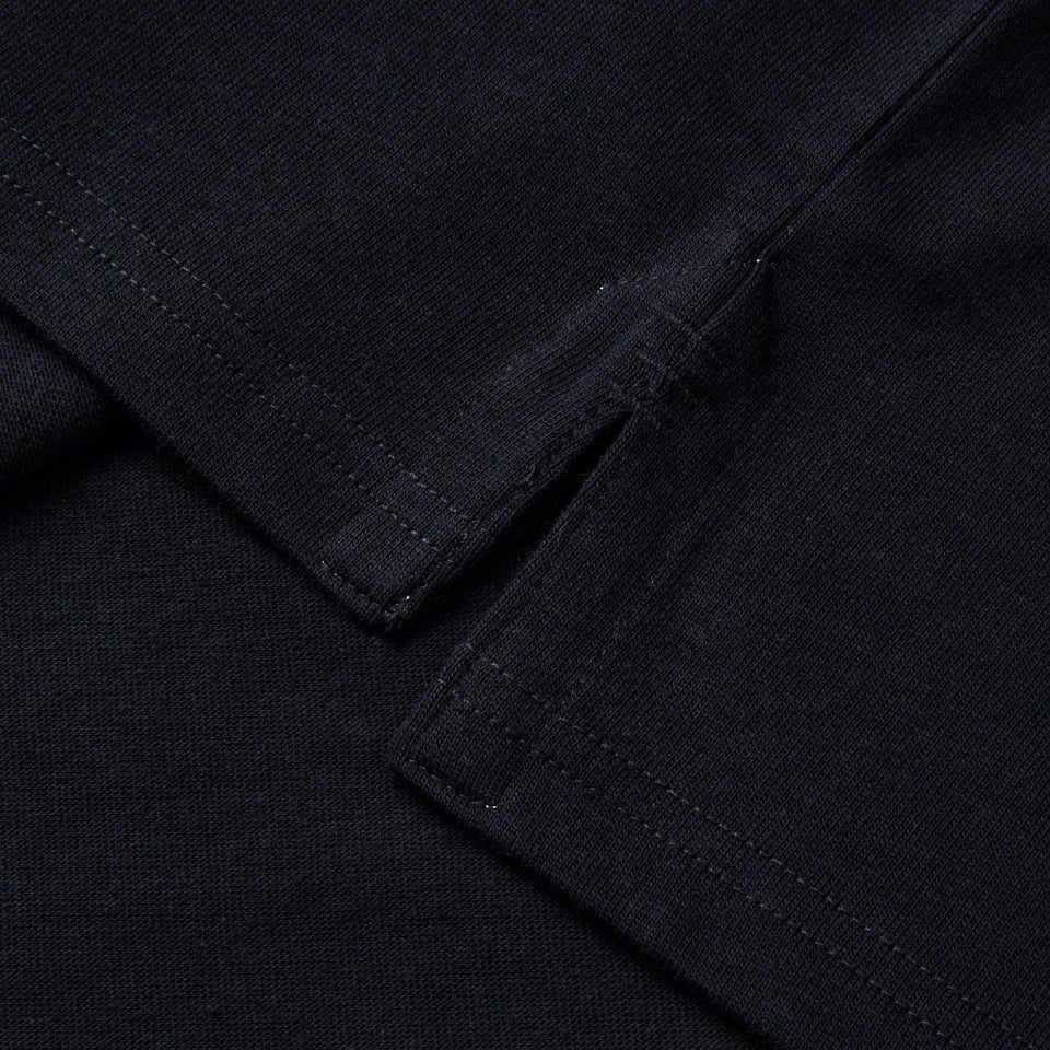 MENS SOLID DYE RUGBY BLACK