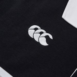 MENS YARN DYE RUGBY BLACK