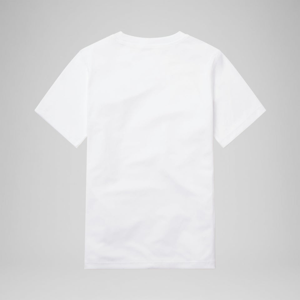 Short Sleeve Swim T-shirt White