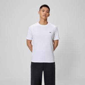 Basic Short Sleeve Swim T-shirt White
