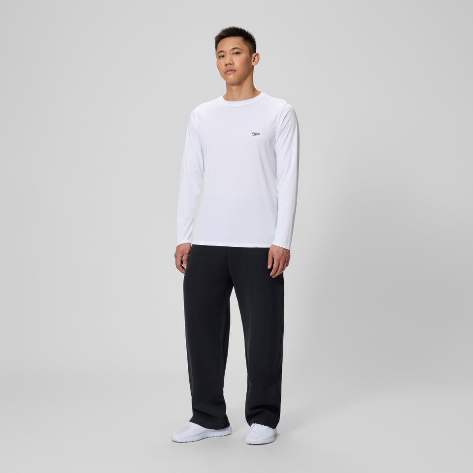 Basic Long Sleeve Swim T-shirt White