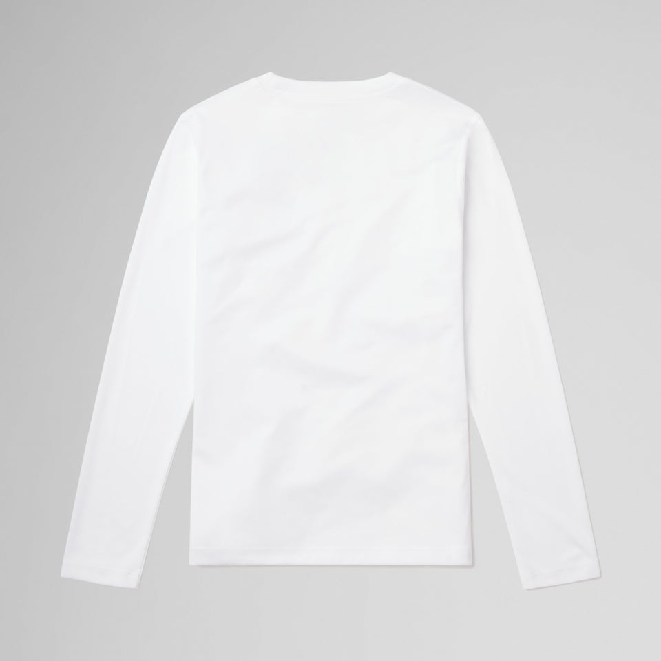 Long Sleeve Swim T-shirt White