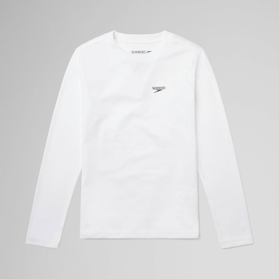 Long Sleeve Swim T-shirt White