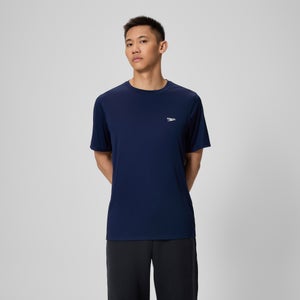 Basic Short Sleeve Swim T-shirt Navy