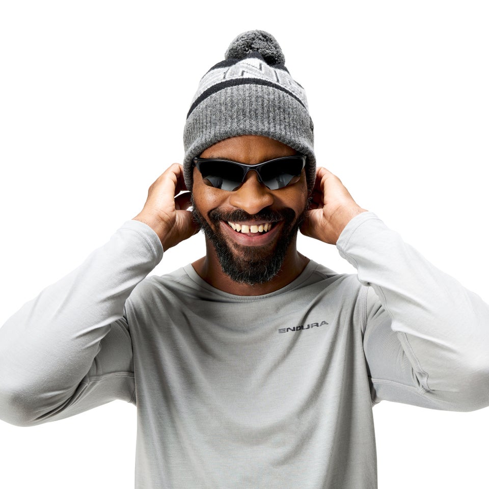 Ltd 'Send It' Bobble Hat - Black