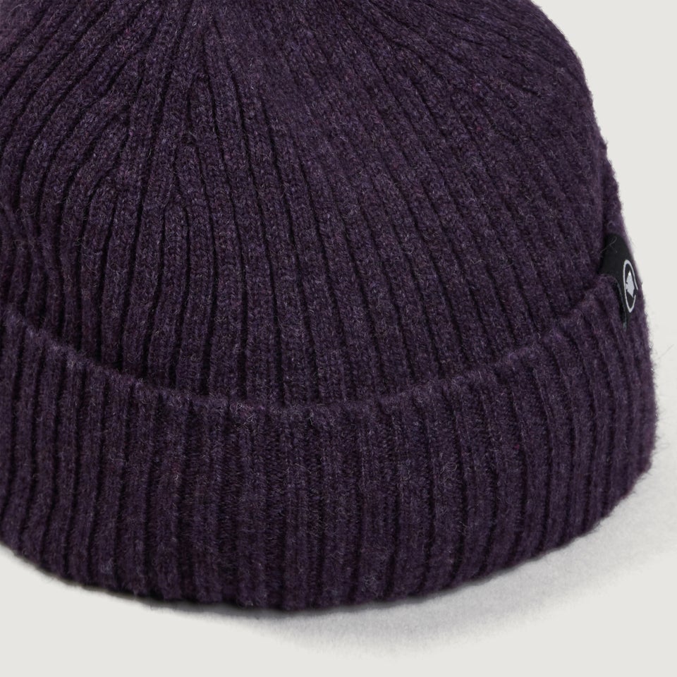Unisex Beanie Mütze - Brombeere