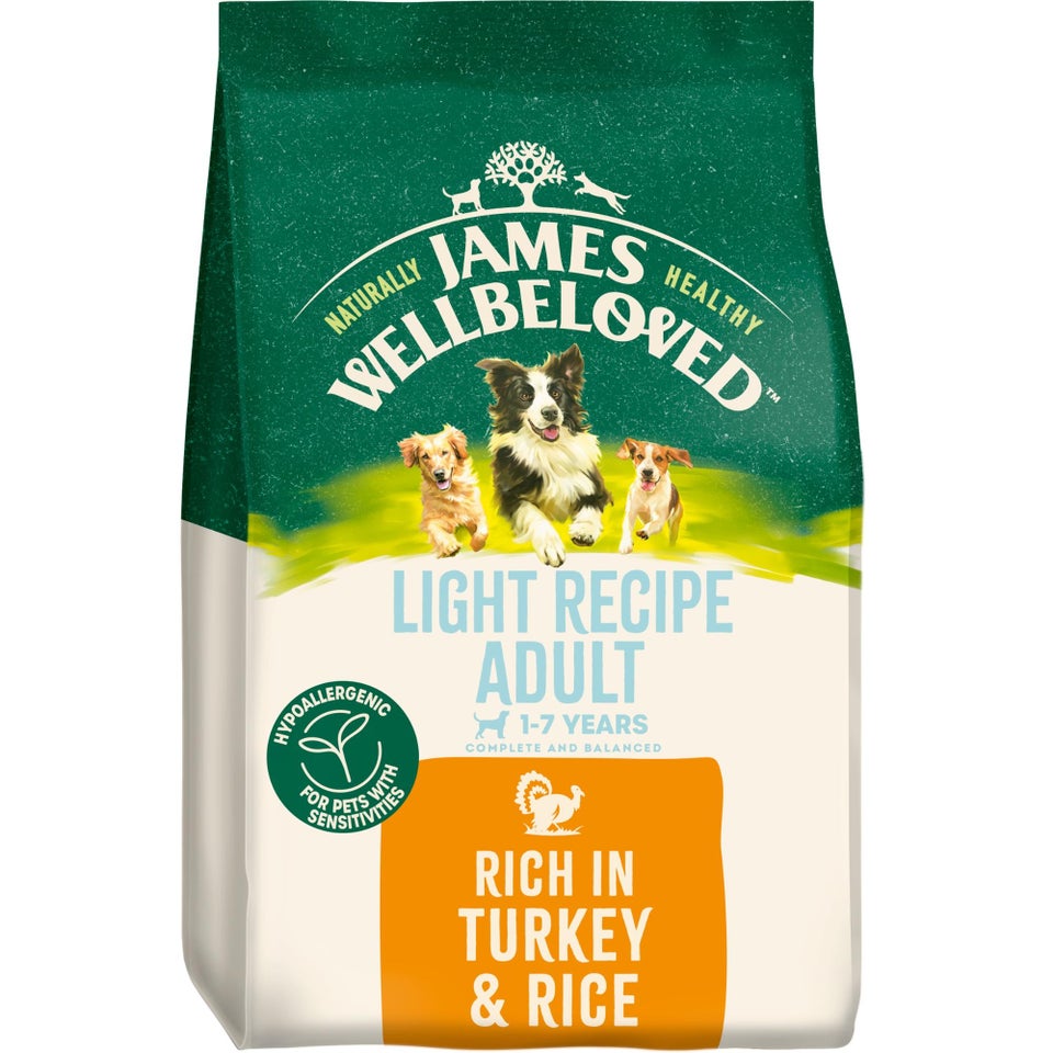 Adult Turkey & Rice Light Dry Dog Food