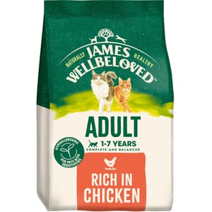 Adult Chicken & Rice Dry Cat Food