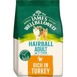 Adult Turkey Hairball Dry Cat Food
