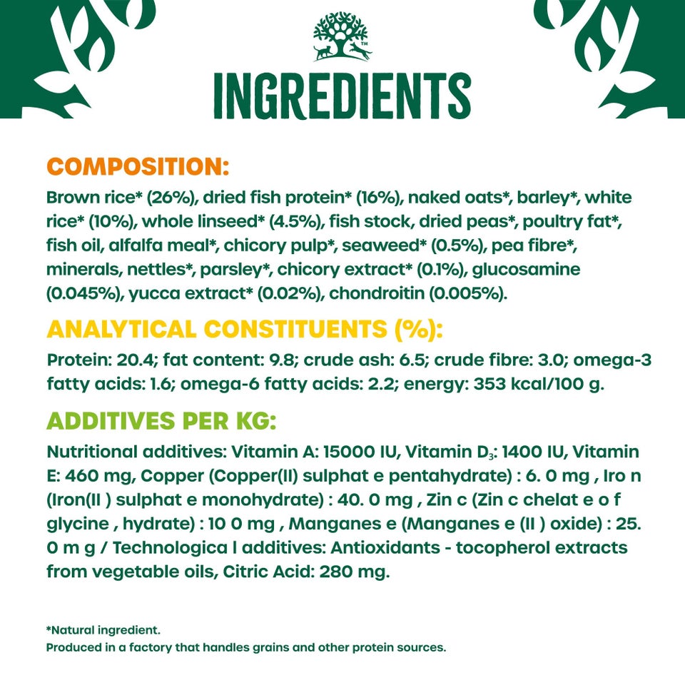 Senior Fish & Rice Dry Dog Food