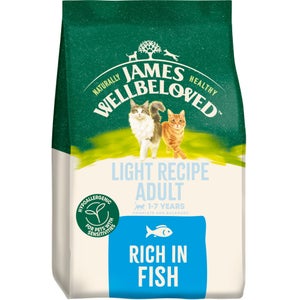 Adult Fish Dry Cat Food Light