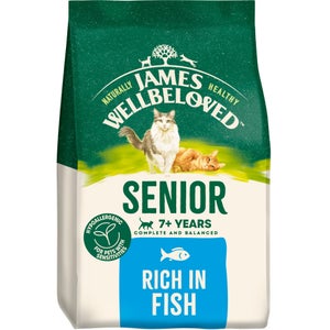 Senior Fish & Rice Dry Cat Food
