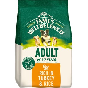 Adult Turkey & Rice Dry Dog Food 12kg