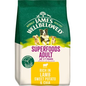 Adult Lamb with Sweet Potato & Chia Dry Dog Superfoods 10kg