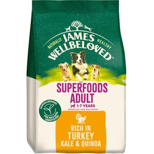 Adult Turkey With Kale & Quinoa Dry Dog Superfoods 10kg