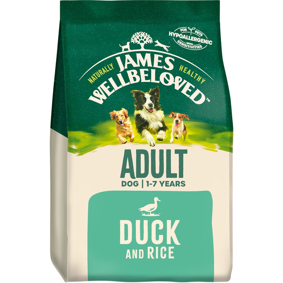 Adult Duck & Rice Dry Dog Food 2kg