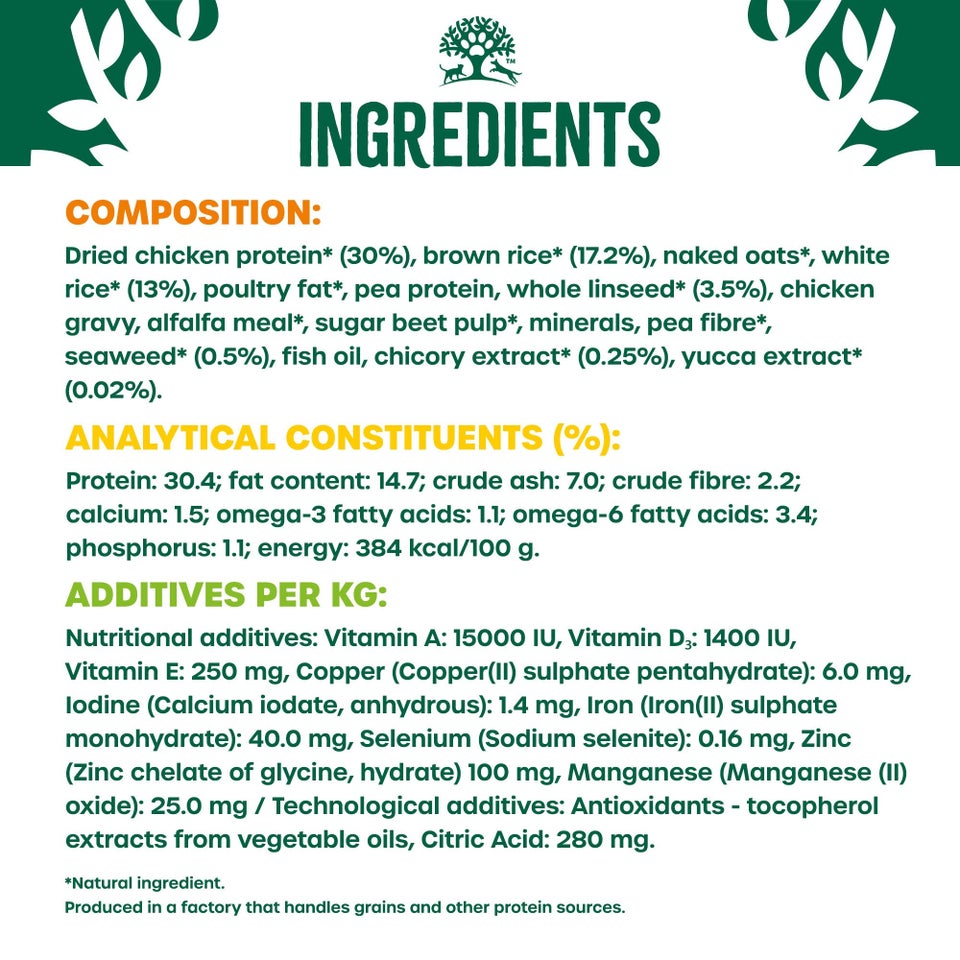 Puppy Chicken & Rice Dog Food 15kg