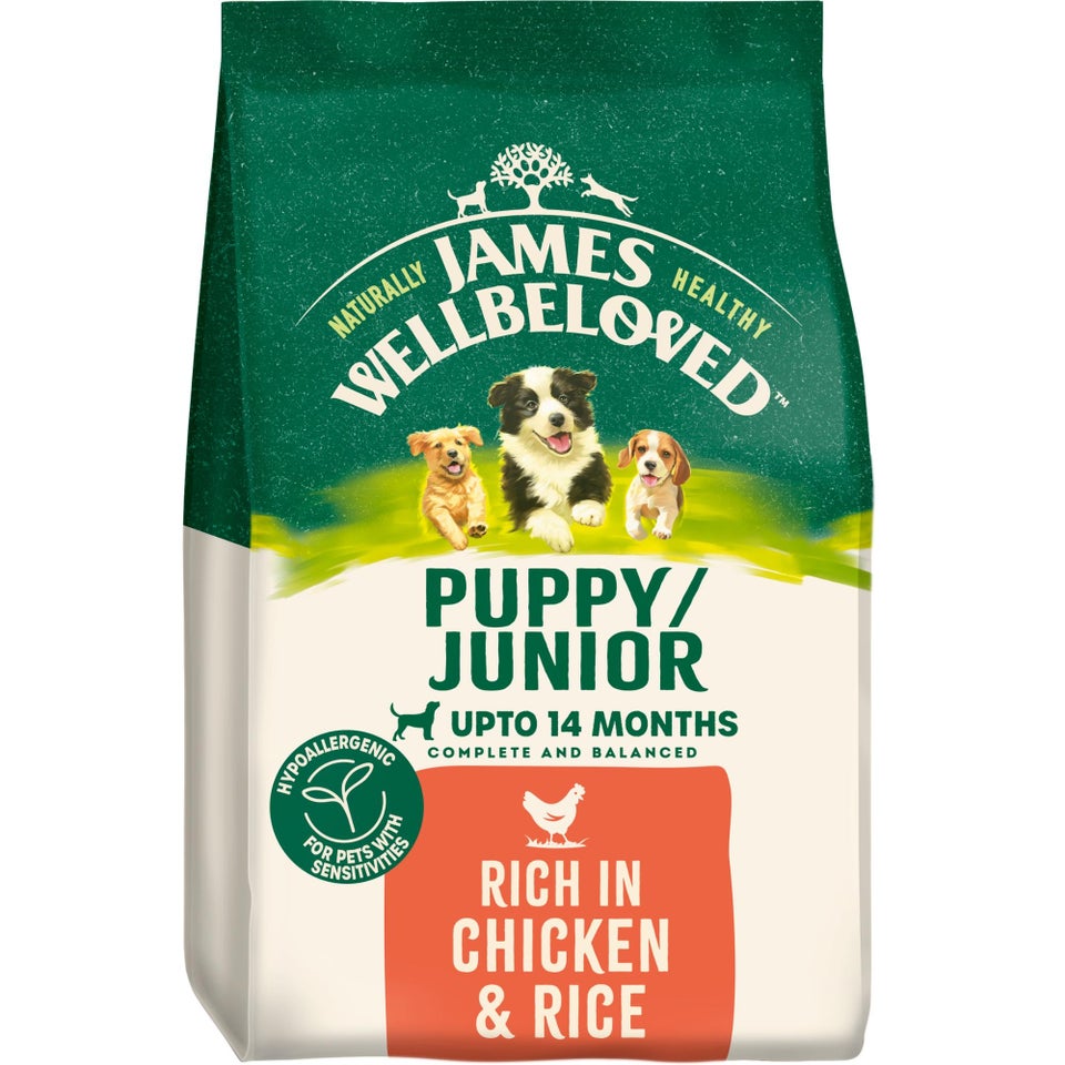 Puppy Chicken & Rice Dog Food 15kg