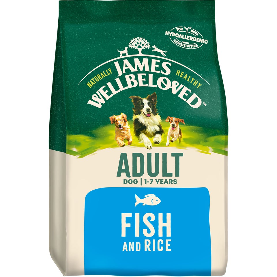Adult Fish & Rice Dry Dog Food 2kg