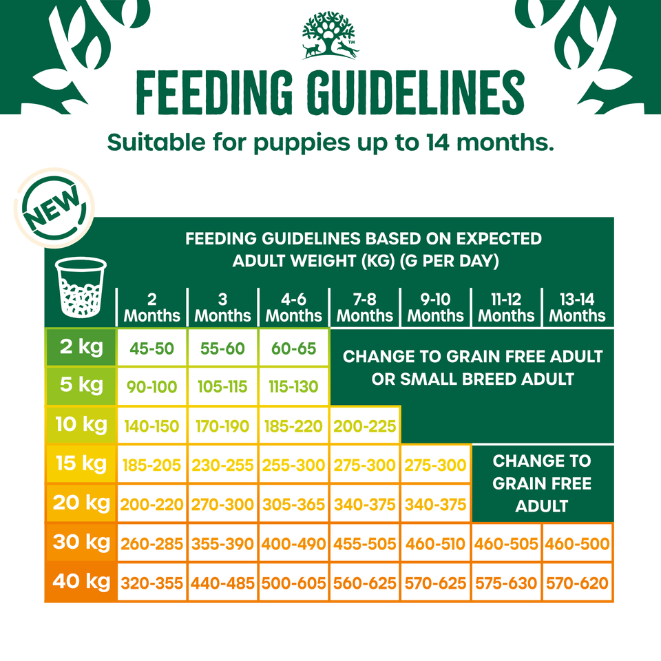 Puppy/Junior Turkey & Veg Grain Free Dry Dog Food 4.5kg