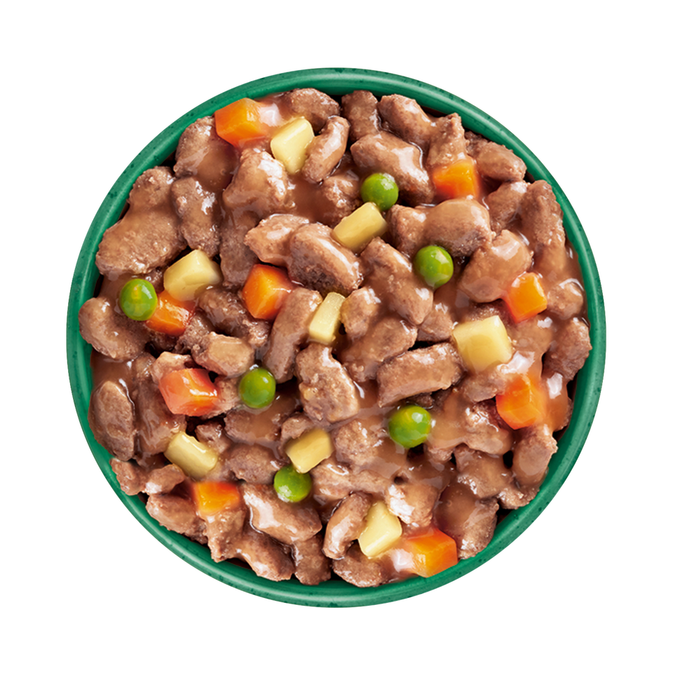 Adult Wet Dog Food in Gravy Grain Free Variety Pack Pouches 84 pouches