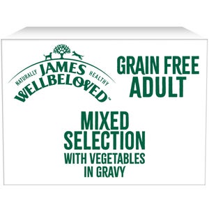Adult Wet Dog Food in Gravy Grain Free Variety Pack Pouches 84 pouches