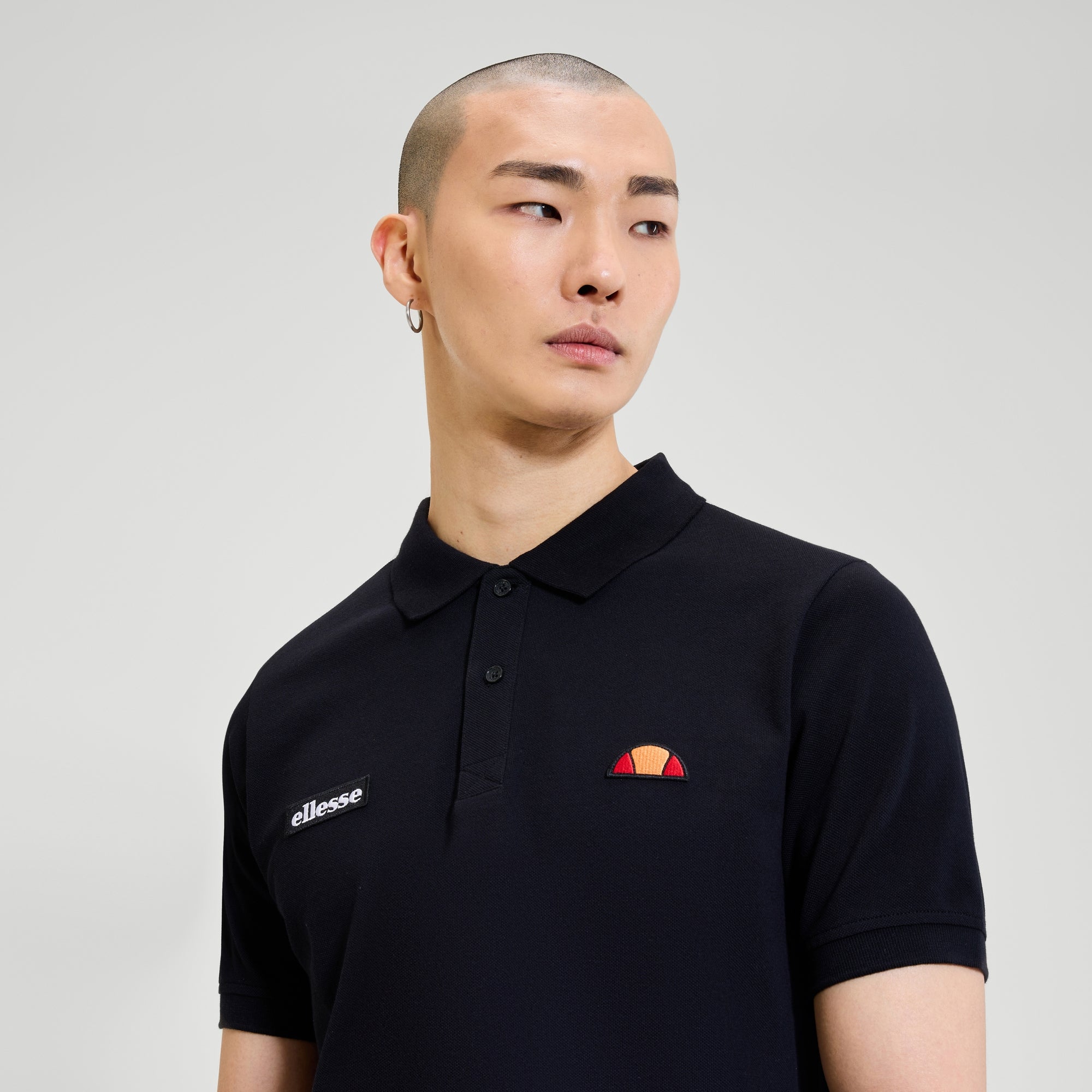 Men's Monvali Polo Black | ellesse UK