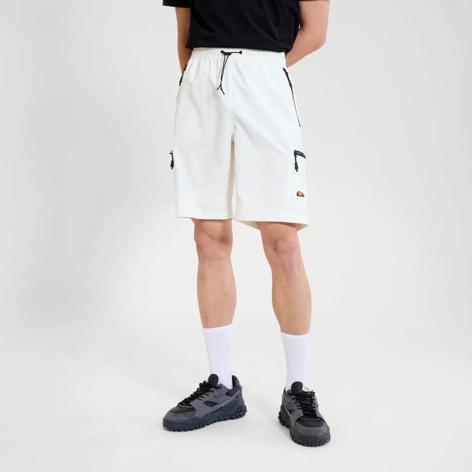 Men's Bullseye Cargo Short Off White