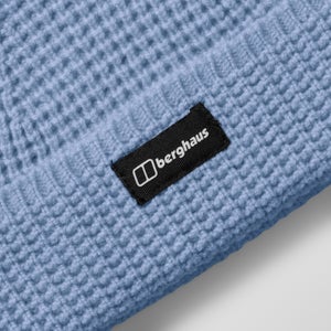 Rhynie Waffle Rib Beanie - Light Blue